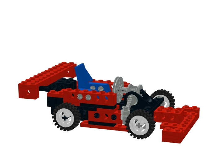 8820-Model C. F1 Race Car from BrickLink Studio [BrickLink]