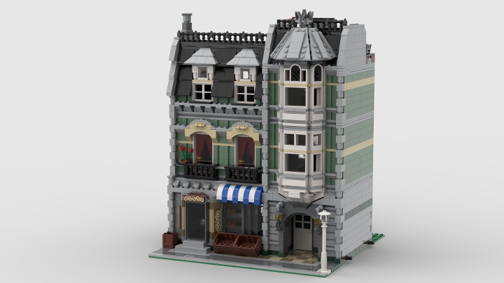 LEGO Green Grocer from BrickLink Studio [BrickLink]