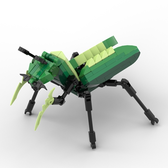 Insects III: Green Mantis from BrickLink Studio [BrickLink]