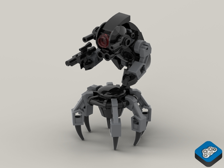 Spider Droid from BrickLink Studio [BrickLink]