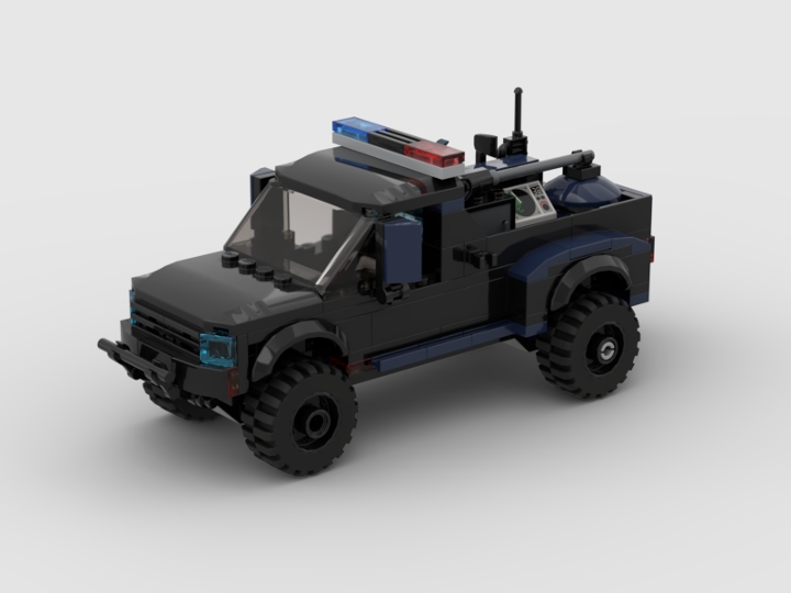 Military Pickup truck from BrickLink Studio [BrickLink]