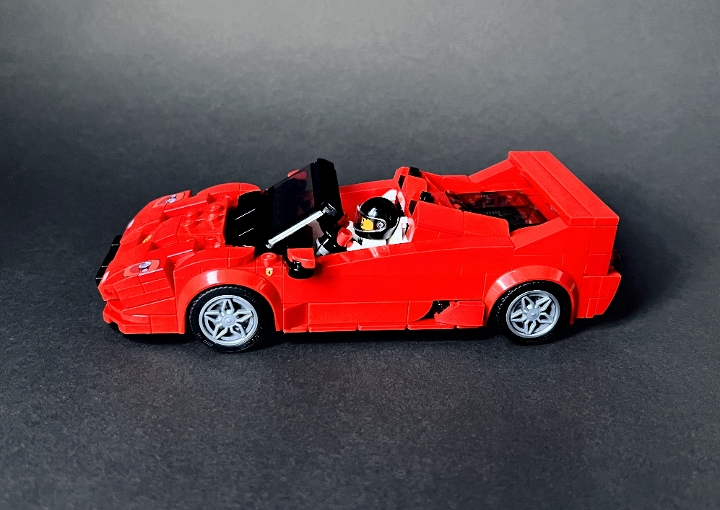 Ferrari F50 - Speed Champions 8 Studs wide from BrickLink