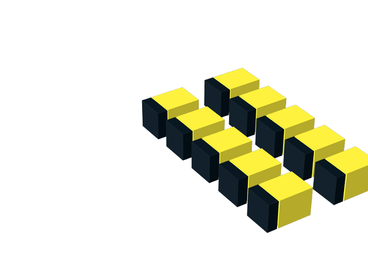 10 Round Refill (Short Cubes) from BrickLink Studio [BrickLink]