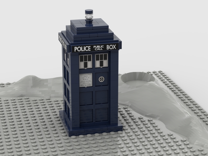 Tardis From Bricklink Studio Bricklink