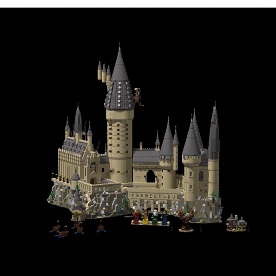 Hogwarts Castle from BrickLink Studio [BrickLink]