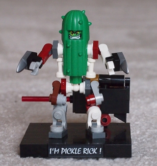 Lego best sale pickle rick