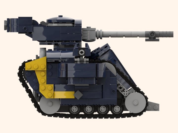 Xylvania Heavy Tank from BrickLink Studio [BrickLink]