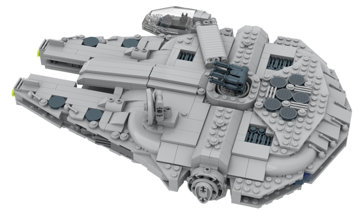 YT 1300F Millennium Falcon Light Freighter Midi v1 from