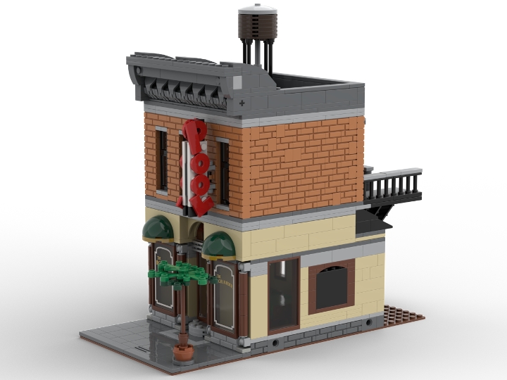 Solo Detective's Office from BrickLink Studio [BrickLink]