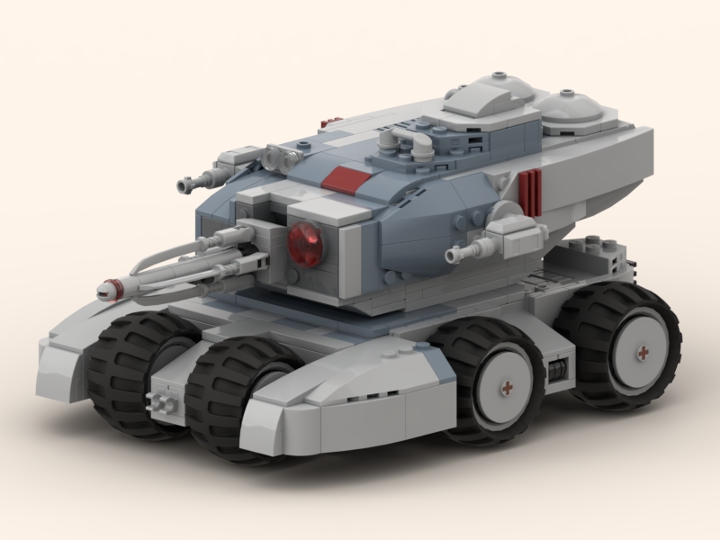 Solar Empire Heavy Tank from BrickLink Studio [BrickLink]