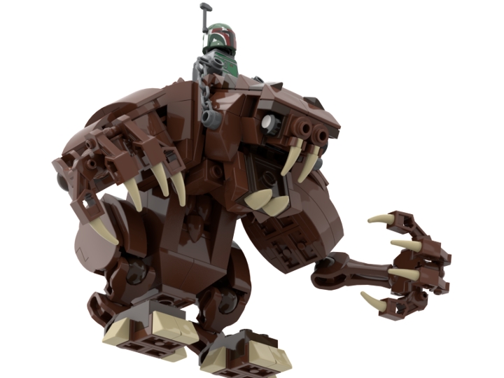 rancor from BrickLink Studio [BrickLink]