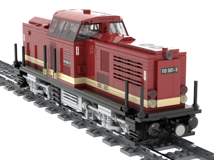 LEGO MOC BR 110 of the Deutsche Reichsbahn by langemat