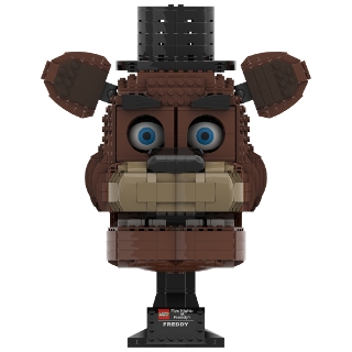 LEGO MOC Bricheadz: Fnaf 2: Withered: W.Chica (2.0) by