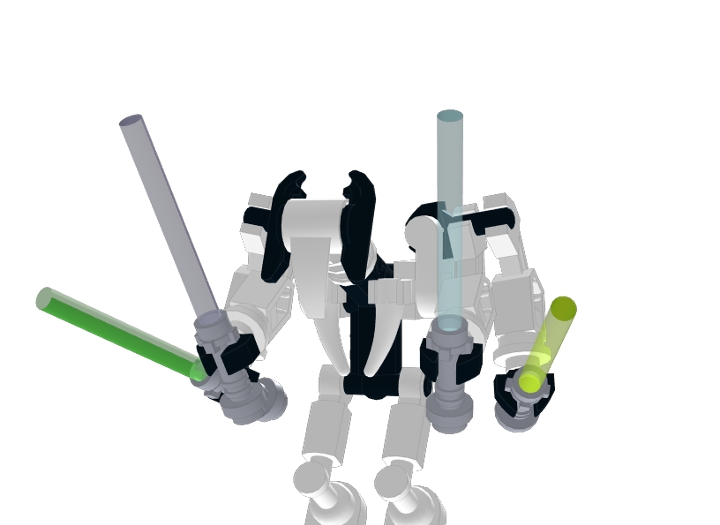 General grievous lego online minifigure bricklink