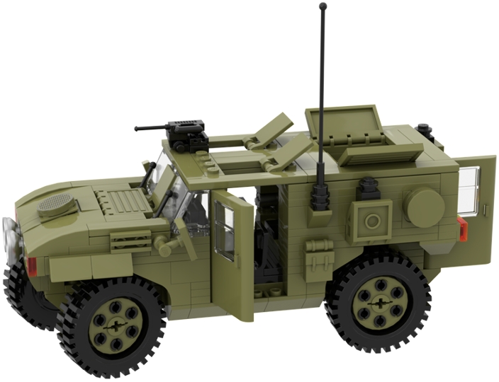 Panhard VBL from BrickLink Studio [BrickLink]