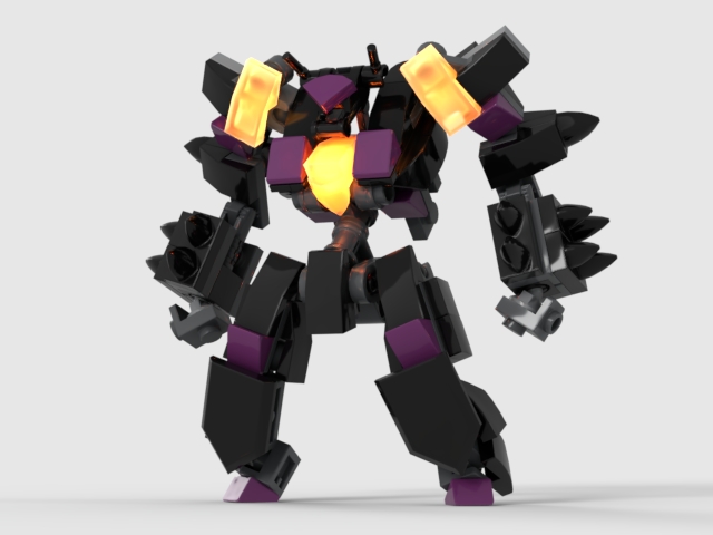 robot like a bull from BrickLink Studio [BrickLink]