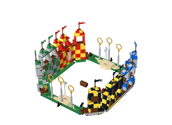 75956 Quidditch Match Enlarged from BrickLink Studio