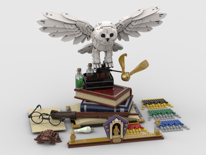 76391 Hogwarts Icons Collectors' Edition from BrickLink Studio [BrickLink]