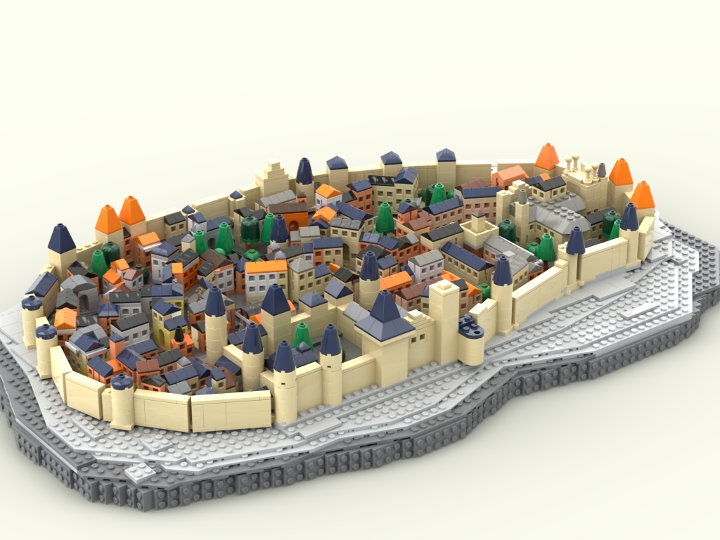 citadelle carcassonne from BrickLink