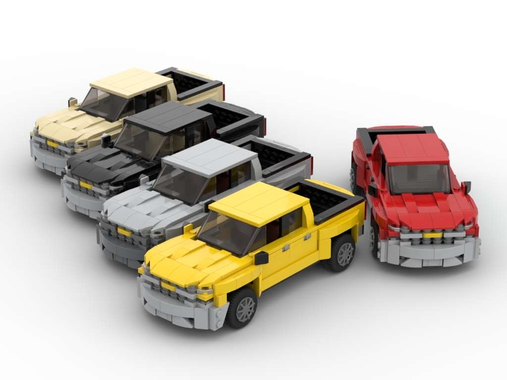 Chevrolet Silverado from BrickLink Studio [BrickLink]