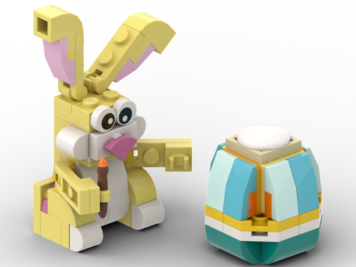 30583 Easter Bunny from BrickLink Studio [BrickLink]