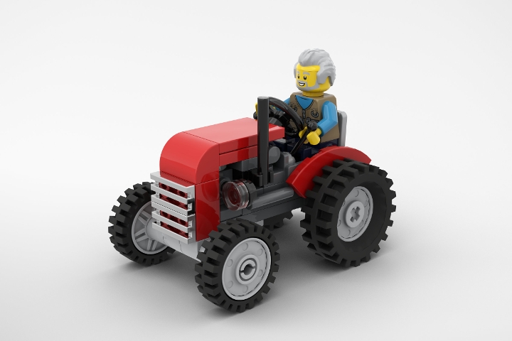 Lego grey ferguson discount tractor