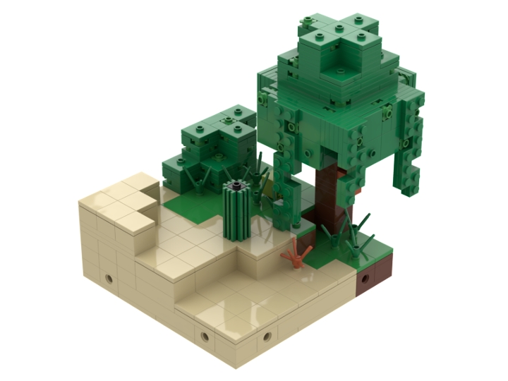 Episode 2 - Jungle/Desert Transition from BrickLink Studio [BrickLink]