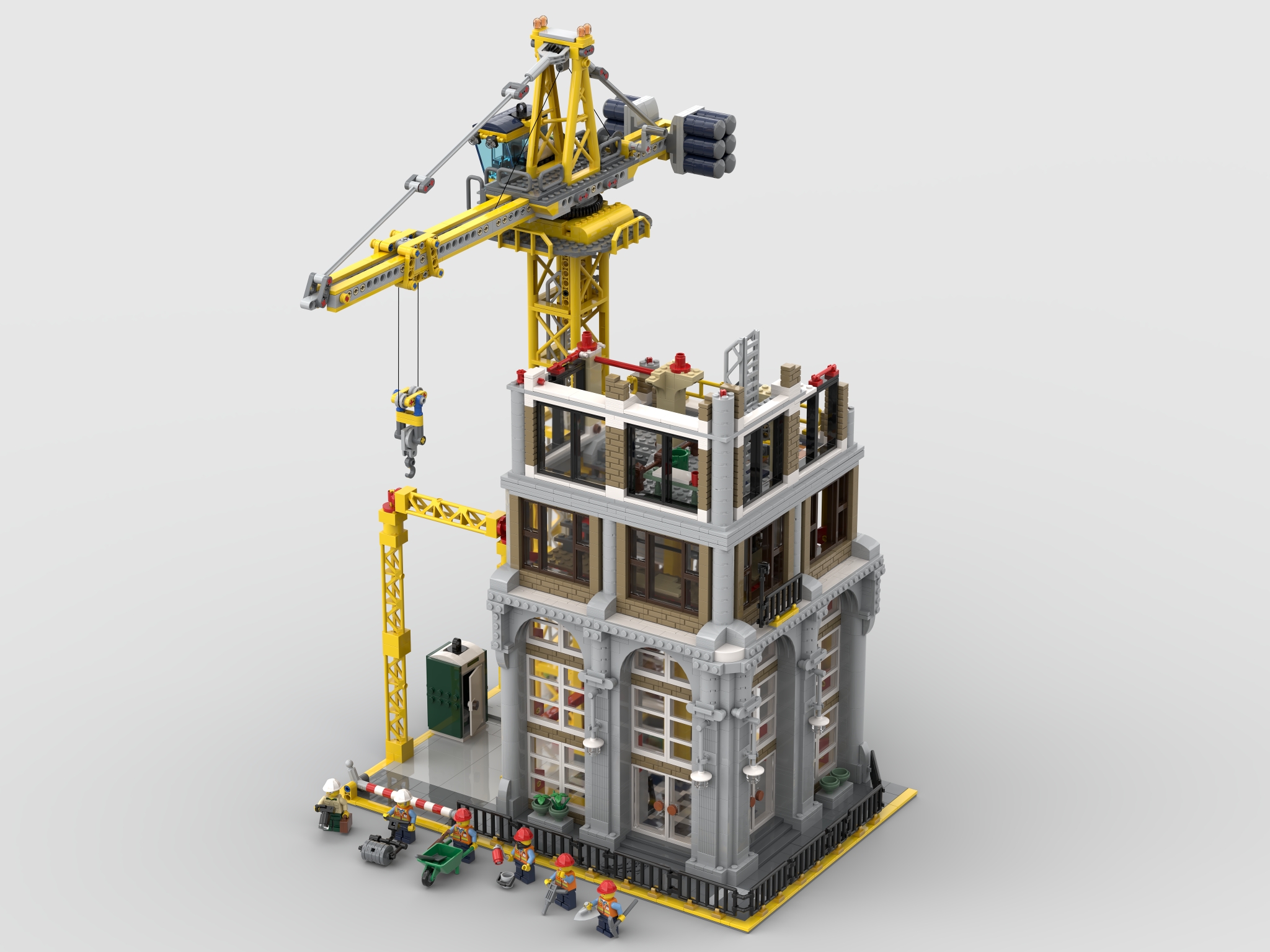 Lego City LV Store Mini Modular Building Unofficial Set - Speed