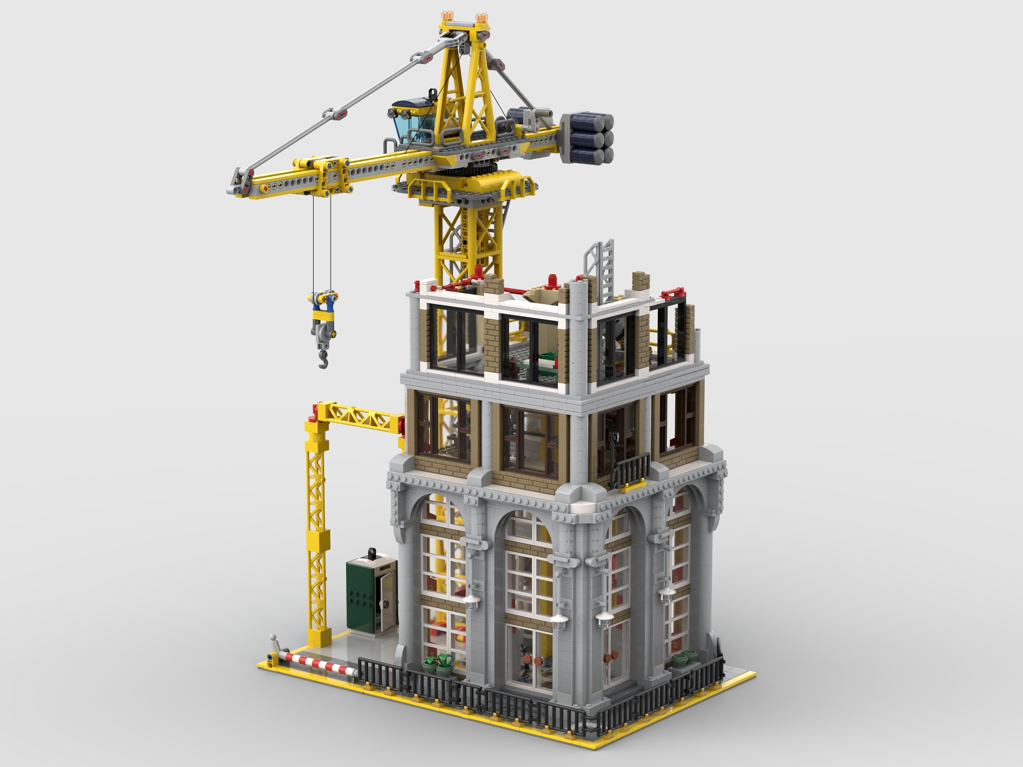 uitdrukking temperatuur Patriottisch Modular Construction Site] [BrickLink]