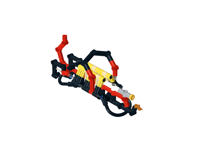 Mech Flamethrower from BrickLink Studio [BrickLink]