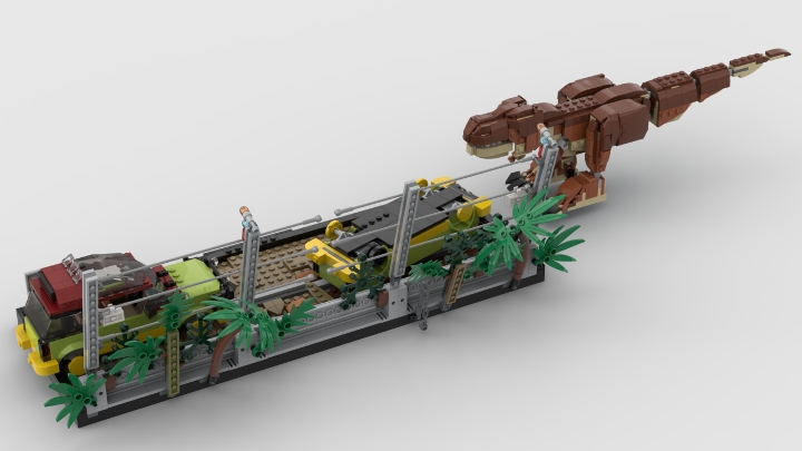 76956 T-rex Breakout from BrickLink Studio [BrickLink]