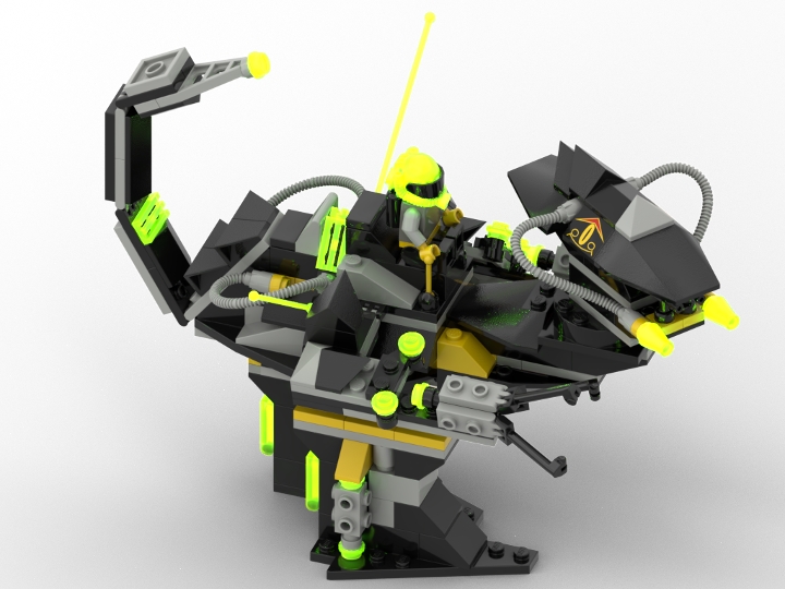2152 Robo Raptor from BrickLink Studio [BrickLink]