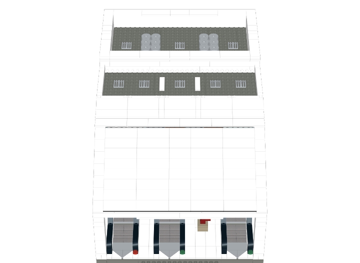 Airport Modular Security Checkpoint from BrickLink Studio [BrickLink]