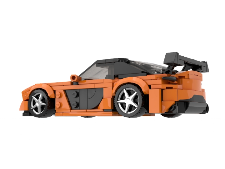 Hans Mazda RX 7 VeilSide from Fast and Furious Tokyo Drift from BrickLink Studio BrickLink