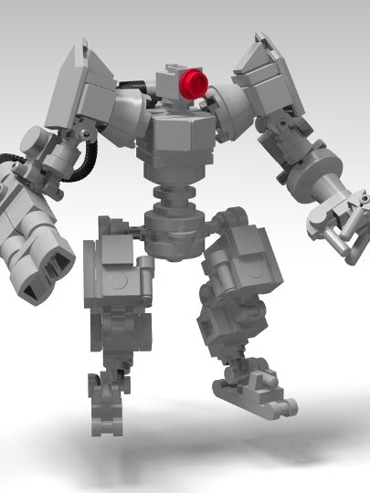 The Grey Bishop from BrickLink Studio [BrickLink]