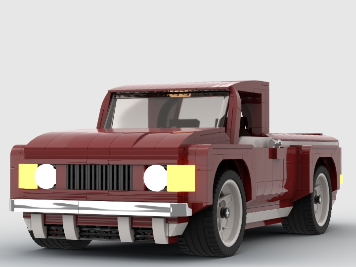 Fast Pickup Truck from BrickLink Studio [BrickLink]