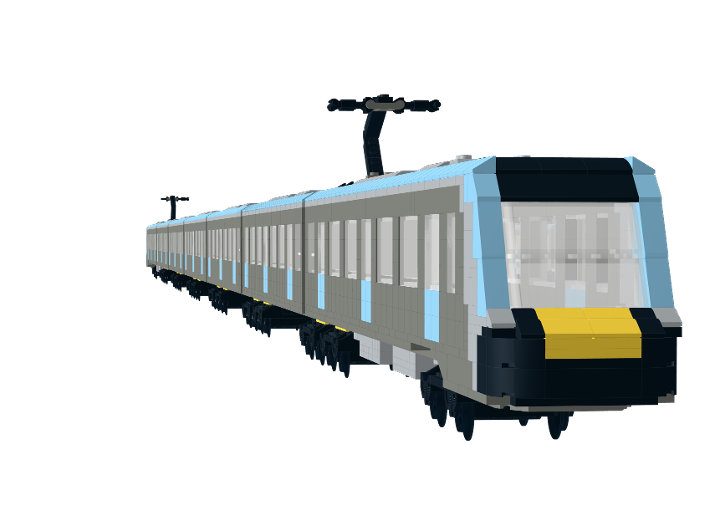 High Capacity Metro Train HCMT from BrickLink Studio [BrickLink]