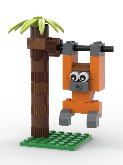 Orangutan From Bricklink Studio [bricklink]