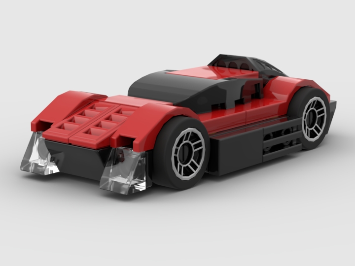 Mid-Engine Sports Coupe from BrickLink Studio [BrickLink]