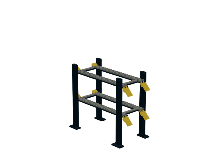 Bendpak Lift Speed Champions V2 (Buildable) from BrickLink Studio [BrickLink]