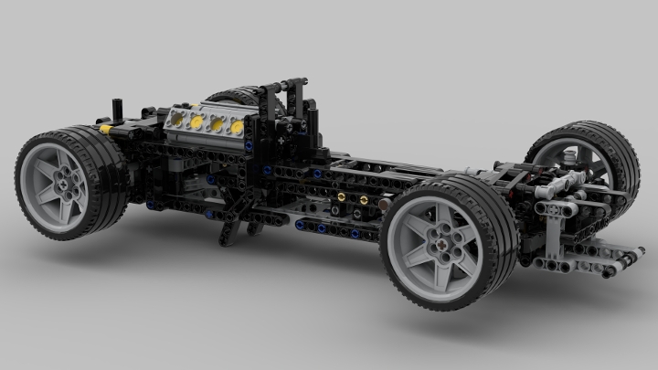 V8-Chassis from BrickLink Studio [BrickLink]