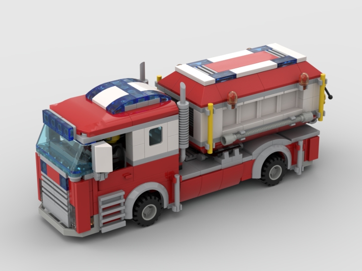 HeavyFireTruck05 from BrickLink Studio [BrickLink]