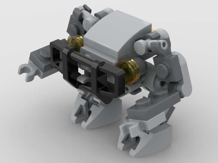 Heavy Labor Robot from BrickLink Studio [BrickLink]