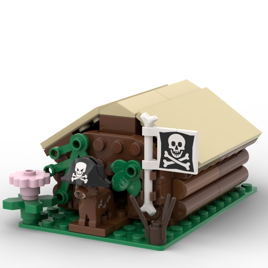 The Shack of Old Tom from BrickLink Studio [BrickLink]