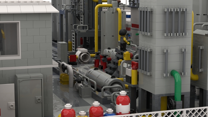 Chemical Plant from BrickLink Studio [BrickLink]