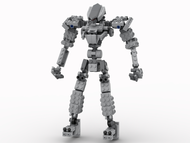 Chubbybots Mech Frame from BrickLink Studio [BrickLink]