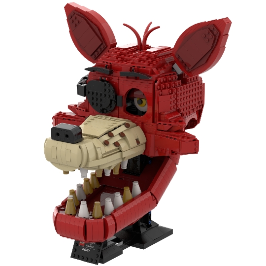 Funtime Foxy And Lolbit from BrickLink Studio