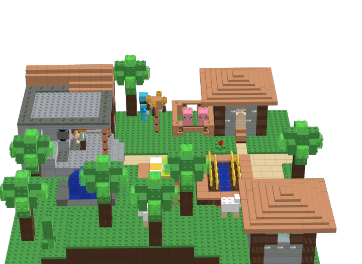 Village Design from BrickLink Studio [BrickLink]