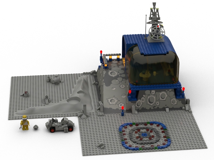 Yello 6 Lunar Base from BrickLink Studio [BrickLink]