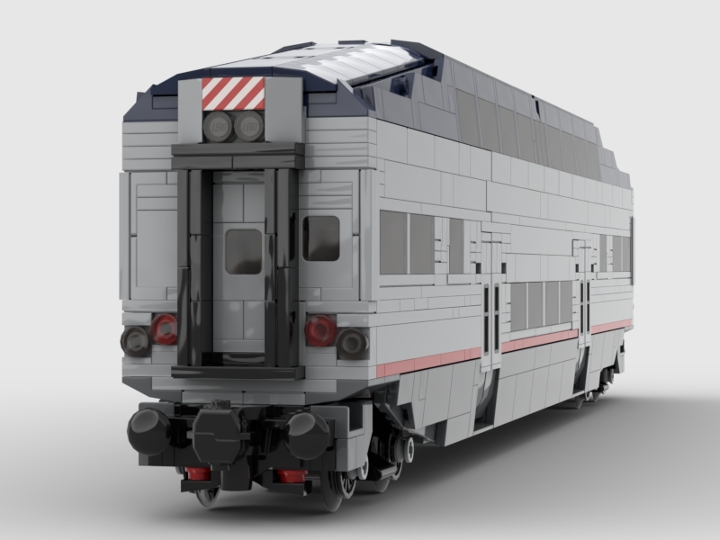 Amtrak Passenger Car From Bricklink Studio [bricklink]